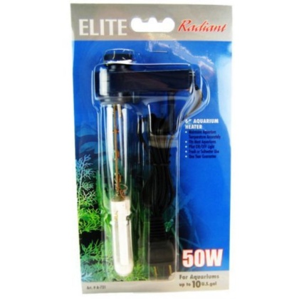 Elite Radiant Mini Aquarium Heater - 50 Watts (6\